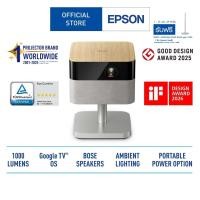 ราคา Epson Lifestudio Flex Plus EF-72 Home Projector | Sound by BOSE | Google TV | 1000 lumens | 4K UHD | USB Type-C (54654514847)