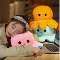 ราคา ตุ๊กตาปลาหมึกยักษ์น่ารักและโกรธตุ๊กตาปลาหมึกพลิกสองด้านตุ๊กตาขนาดเล็กของเล่นเปลี่ยนหน้า,ตุ๊กตาปลาหมึกติ๊กต๊อก (8120258803)