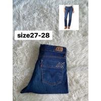 ราคา กางเกงยีนส์ลีวาย 512 Slimming Straight Jeans แท้%มือสอง (26041240212)