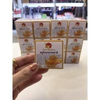 ราคา สบู่รังนกธรรมชาติ Gold swallow soap (1แพค มี12ก้อน) (6157122128)