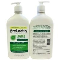 ราคา ปริมาณ 567g Amlactin Moisturizing Body Lotion (20 oz) (18682235753)