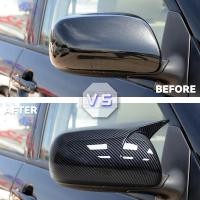 ราคา ฝาครอบกระจกมองข้าง อุปกรณ์เสริม Toyota Vios gen2 2007-2013/Yaris 2006-2013/Corolla Altis 2007-2013 ฝาครอบกระจกมองหลังคา (53758496910)