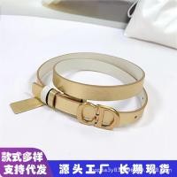 ราคา เข็มขัดหนังวัวแท้ ออกแบบใหม่ กะบuckleตัวพิเศษ เหมาะสำหรับสวมใส่กับกระโปรงและสไตล์แคชวลทุกวัน (50959016097)