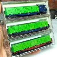 ราคา โมเดลรถไฟบรรทุกตู้สินค้า โมเดลรถไฟJRF * มือสอง * โมเดลโมเดลรถไฟ ขนส่ง สินค้า บรรทุก ตู้สินค้า ตู้คอนเทนเนอร์ ตู้เขียว N (26891080463)