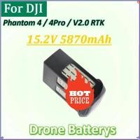 ราคา 15.2V 5870mAh สําหรับ DJI Phantom 4 ขั้นสูง 4Pro V2.0 RTK อัจฉริยะเที่ยวบิน Drone แบตเตอรี่ใหม่ Phantom 4 Series Drone อุปกรณ์เสริม (53456741755)