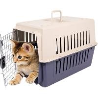 ราคา Solid Pet Carrier แมวสุนัขกระต่าย Carriers สัตว์เลี้ยงขนส่งกรง Carrier Clinic Stylist Sangkar Kucing (55458996171)
