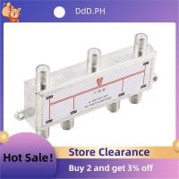 ราคา 6 Way TV สัญญาณ Splitter จําหน่ายเสาอากาศดาวเทียมสําหรับ SATV/CATV 5-2500MHz เครื่องรับสัญญาณดาวเทียมสําหรับ SATV/CATV (51359771970)