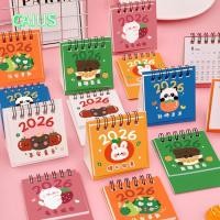 ราคา คาอุส‌ Planner Scheduler, Yearly Multi-function Mini Desktop Paper Calendar, แฟชั่นสไตล์จีนตกแต่งบ้าน Notebook Agenda Organizer Home Office Supplies (44958861585)
