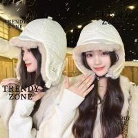 ราคา TRENDYZONE หมวก Lei Feng, หมวกนักบินกันหนาวแบบผ้ากํามะหยี่, หมวกสวมหัวกันลมฤดูใบไม้ร่วงและฤดูหนาว (45559494662)