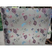 ราคา สติ๊กเกอร์ฝ้าติดกระจก กาวในตัว กรองแดด ลายดอกไม้ม่วงผีเสื้อ กว้าง 90 ซ.ม.(ราคาต่อเมตร) (1924621659)