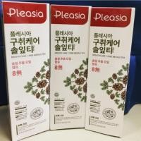 ราคา ยาสีฟัน ผลิตจากดอกสนเข็มแดง pleasia#นำเข้าจากเกาหลี แท้ 100% (1950418162)