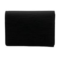 ราคา Louis Vuitton Annevelt Cult De Vigitte Card Case Epi หนัง M62292 สีดํา Unisex ใช ้ (24927456748)