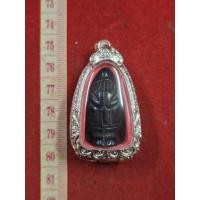 ราคา พระหลวงพ่อทับวัดอนงค์พิมพ์นกฮูกเนื้อเมฆพัตรของแท้พร้อมกรอบเงิน (56955476578)