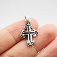 ราคา จี้เงินแท้ 92.5% จี้ไม้กางเขน Cross pendant [เฉพาะจี้] DP1 (16596251906)