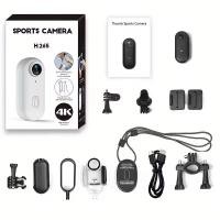 ราคา 4K/30FPS WiFi กล้อง Mini Action กล้อง Wateroroof Live Portrait โหมดกล้องรถจักรยานยนต์ (40578687455)