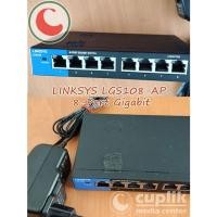 ราคา Linksys LGS108-AP 8-Port Business Desktop Gigabit Switch LGS108AP Second Like new (11917051050)