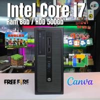 ราคา คอมพิวเตอร์ Hp Core-i7 /Ram 8Gb /HDD 500Gb ทำงาน เล่นเกมส์เบาๆ พร้อมใช้งาน จัดส่งด่วน (50007689413)