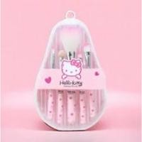 ราคา ชุดแปรงแต่งหน้า Hello Kitty แปรงแต่งหน้าคุณภาพ 5 ชิ้น (48209190009)