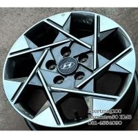 ราคา ล้อแม็กมือสอง Hyundai Stargazer 5รู114 ET48 เทาหน้าเงา 6.5-16นิ้ว (16307050575)