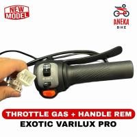ราคา THROTTLE GAS HANDLE BRAKE EXOTIC VARIELUX PRO รุ่นใหม่ ORIGINAL EXOTIC 100% (49958347557)