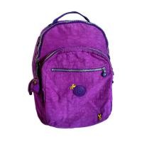 ราคา [กระเป๋ามือสอง] KIPLING ของแท้! กระเป๋าเป้ ใบใหญ่!! 13นิ้ว สีม่วง มีช่องใส่โน๊ตบุ๊ค!! กระเป๋าสภาพดี คิปลิงค์ (24540936663)