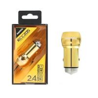 ราคา Remax Car Charger 2.4 A ชาร์จในรถยนต์ 2 USB เป็นที่ทุบกระจกฉุกเฉิน (13588648)