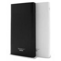 ราคา PB-U1-12000 : พาวเวอร์แบงค์ U1 12000mAh จ่ายไฟ 2.1A สีดำและสีขาว- ชนิดแบตเตอรี่ : Lithium Polymer (4210268868)