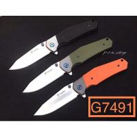 ราคา มีดพับ Ganzo7491 GanzoG7491 ใบเงา (27578781165)