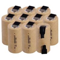 ราคา SC NI-CD1.2V Ni-Cd เครื่องชาร์จแบตเตอรี่ 2200 mAh เครื่องมือของเล่นไฟฟ้ามีดโกนฉุกเฉิน (47304672118)