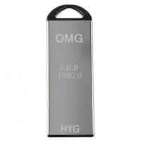 ราคา OMG Flash Drive 64Gb HYH-2 USB 2.0 D220 High Speed – Silver #885 (605969032)
