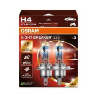 ราคา OSRAM หลอดไฟหน้า รถยนต์ รุ่น NIGHT BREAKER LASER +220 % 12V 60/55W แพ็ค 1 คู่ (40069164314)