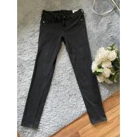 ราคา กางเกงยีนส์SKINNY แบรนด์ BACK NUMBER ขายาวสีดำออกเข้ม size M แบรนด์ญี่ปุ่น ผ้าดี สภาพดี (10360155224)
