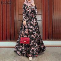 ราคา ▣ Muslimah ผู้หญิงมุสลิมแขนยาวเข็มขัดดอกไม้ A-E ชุด (29123670200)