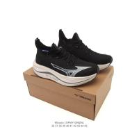 ราคา Mizuno Mizuno Retro Fashion Casual สบายการดูดซับแรงกระแทกกีฬารองเท้าวิ่ง DETA (44607545489)