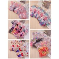 ราคา พร้อมส่ง หนังยางรัดผม ยางมัดผม คละสี/หลากสี น่ารัก (23536326473)