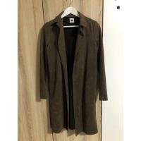 ราคา เสื้อคลุม ผ้าหนังกลับ สีน้ำตาลเข้ม (21553841109)