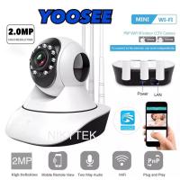 ราคา กล้อง วงจรปิด ip camera YOOSEE HD1080P wifi camera Smart tracking มีภาษาไทย alarm 2-way audio อินฟราเรด IR cut Wireless (5918663448)