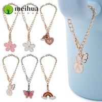 ราคา เหม่ยฮวา ถ้วยจดหมายเสน่ห์โซ่,รูปหัวใจน่ารักจี้ขวดระบุเสน่ห์,พวงกุญแจสแตนเลสชุบทองถ้วยอุปกรณ์เสริมเครื่องประดับสําหรับแก้วถ้ (47858880751)