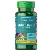 ราคา Puritan's Pride Milk Thistle Standardized 250 mg (Silymarin) [ 100 Capsule ] now foods Silymarin เข้มข้นสูงสุด (8942940447)