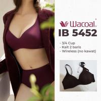 ราคา Wacoal Feel Free Collection Bra IB 5452RI Wire Free (41126309305)