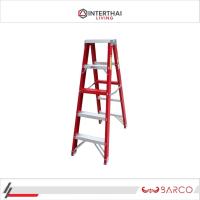 ราคา BARCO บันไดไฟเบอร์กลาสทรงเอ ขึ้น2ทาง 5 ขั้น 1.50 ม. (48600339540)