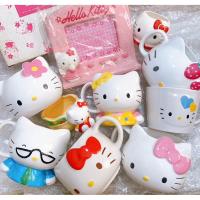 ราคา (พร้อมส่ง-006) ของแท้ 100% จากญี่ปุ่น Sanrio Kitty แก้ว จานเซรามิค ชามเซรามิค แก้วมัค (56607403197)