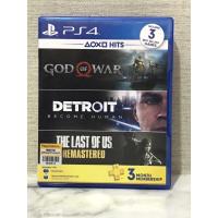 ราคา God of war 4 + Detroit PS4 มือสอง (4154821751)