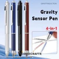 ราคา อักษรเซคราฟท์x 3 สีปากกาลูกลื่น,โลหะ4-ใน-1มัลติฟังก์ชั่ปากกา,รีฟิลกดประเภทเซ็นเซอร์แรงโน้มถ่วงเขียนปากกาโรงเรียนสํานักง (56155907639)