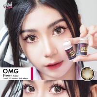 ราคา คอนแทคเลนส์ Wink ❤OMG/Lemon❤ Gray / Brown (24194569305)
