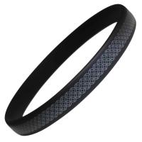 ราคา OLUAGE Made in Japan Anti-Static Goods Static Eliminator Bracelet Men's Women's Spark Non X Silicone Band (Cloisonne Pattern Black x Pearl L Size) direct from japan (24438286815)