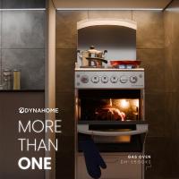 ราคา DYNAHOME เตาอบแก๊สตั้งพื้นพร้อมเตาแก๊ส 4 หัวเตาทองเหลืองรมดำ รุ่น DH-05GGKS รับประกันวาล์ว เปิด - ปิดแก๊ส 5 ปี (52151686198)