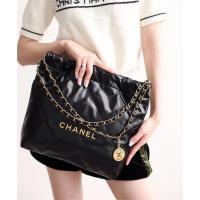 ราคา CHANEL 22s Gold Coin Series กระเป๋าช้อปปิ้งสไตล์ถุงขยะ Tote Bag Tote Spring Summer Handbag Commuter Bag กระเป๋าแม่กระเป๋าสะพาย 22bag กระเป๋าแม่ 22 Shopping Bag Underarm Bag Chain Shoulder Bag (4363050