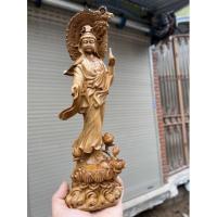 ราคา พระอวโลกิเตศวร พระเนื้อไม้ไซเปรส สูง 30 ซม (44078708009)