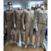 ราคา ชุดข้าราชการสีกากีสุภาพบุรุษแขนยาว ชุดข้าราชการชาย ชุดกากีชาย เชิ้ตแขนสั้นคู่กางเกง ผ้าลินิน และ ผ้าสเปนเด็ก (8706816522)
